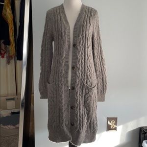 Cozy long cardigan